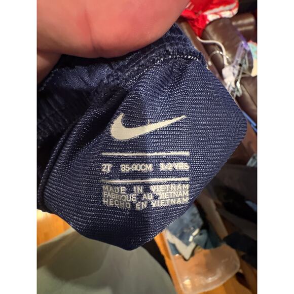 Nike Toddler Boys Mesh Athletic Shorts Size 2T Navy Blue - Picture 5 of 5